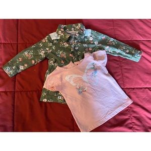Baby Girl’s Jacket & matching t-shirt